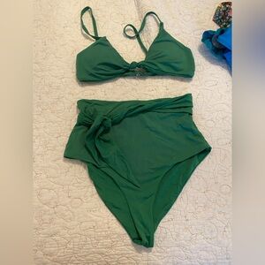 Dippin' Daisy's Green Bikini Set